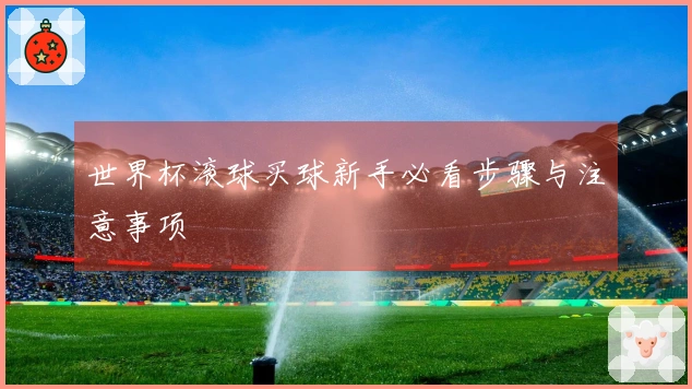 世界杯滚球买球新手必看步骤与注意事项